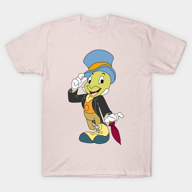 Jiminy Cricket T-Shirt by Megan Olivia